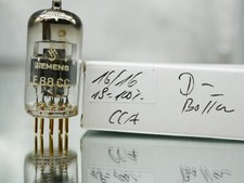 1x Siemens CCa E88CC grey D-Getter red Bottom Code Tube Röhre NOS testet Holy 02