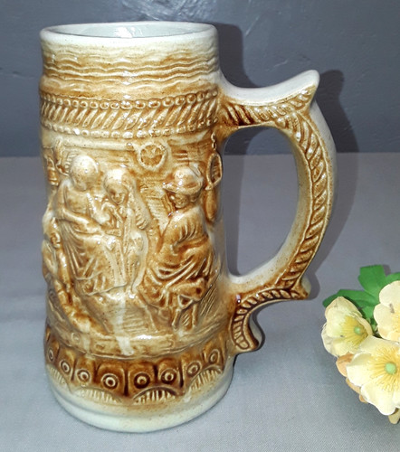 Bierkrug 30er mariengrotte - bierkrug,