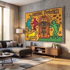 Keith Haring MUSIC POWER