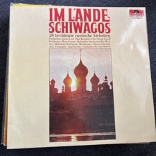 Vinyl LP Im Lande Schiwagos - 28 berühmte russische Melodien - Schallplatte NM