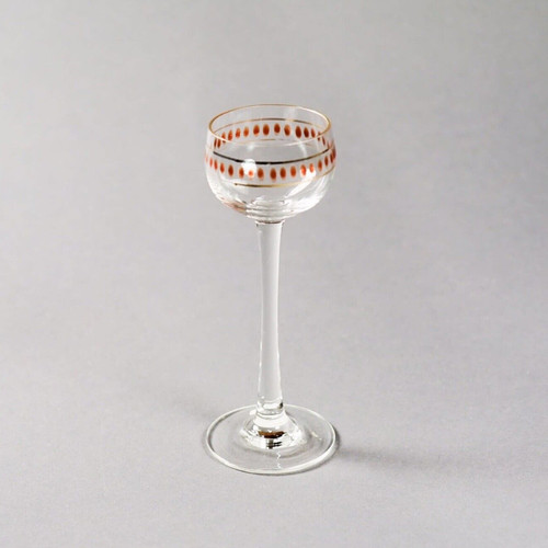 Jugendstil likörglas glas - likörglas, um