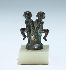 MARA Kleinbronze Sternzeichen ZWILLING - Mitte 20. Jh. #1     