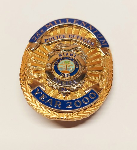 Obsolete police badge miami - obsolete,