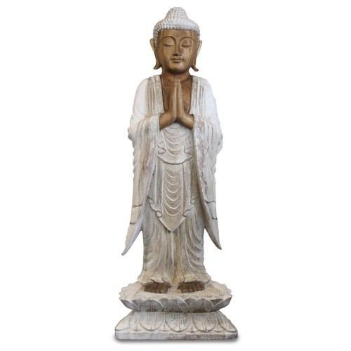 Statue buddha suarholz 100 - buddha,