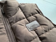 KARL KANI SIGNATURE QUILTED VEST - Weste - brown Puffer L
