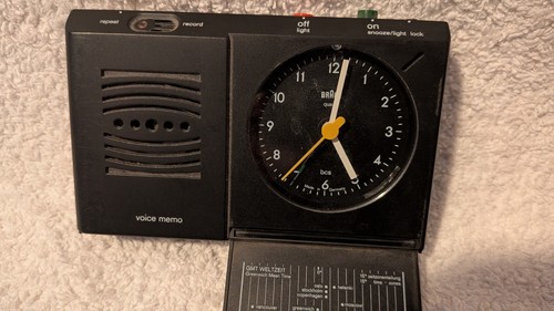 Klassischer reisewecker braun - klassischer,