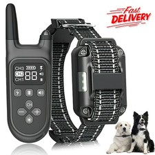 Anti Bell Halsband Hunde Erziehungshalsband Ton Vibration,Für Hunde Haustier DE