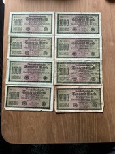 Reichsbanknote 1000 Mark, Berlin September 1922, Gebraucht