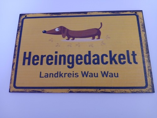 Holzschild mit spruch neu - mit,