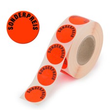 1000 Aktionsetiketten