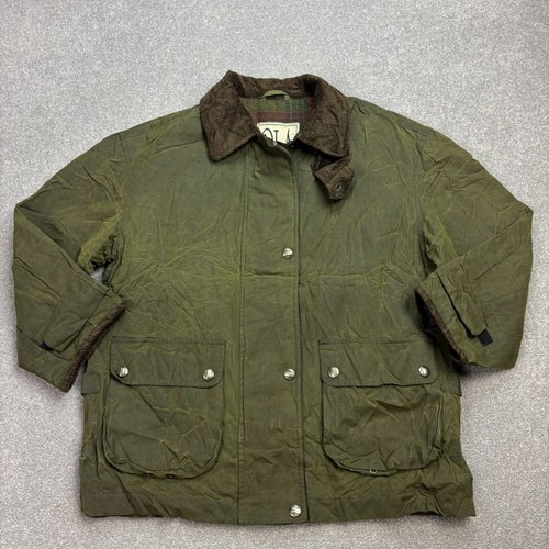 Wachsjacke damen large grün - wachsjacke,