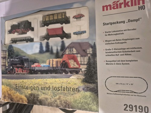 Märklin startpackung dampf - startpackung,