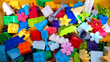 40 LEGO DUPLO STEINE