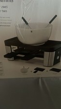 WMF Küchenminis Raclette für 2 Personen mit Schokofondue-Zubehör, NEU