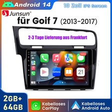Für VW Golf VII MK7 2013-2020 CarPlay 2+64G Android14 Autoradio GPS Navi SWC DAB