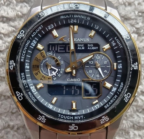 Casio oceanus ocw t400tb 1ajf - casio,