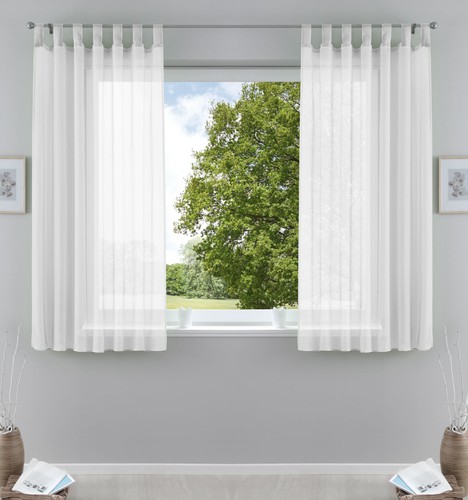 gardine krauselband transparent