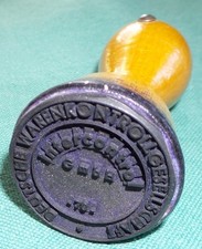 Alter DDR Petschaft Stempel