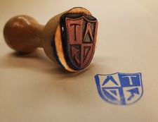 Stempel Freimaurer ? Siegel ? Handwerk ? Loge Hammer Zirkel Kelle Winkel