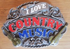 Gürtelschnalle Buckle Western Country Music