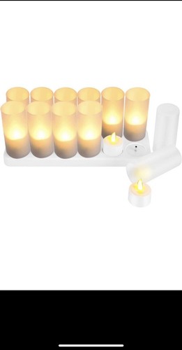 Aufladbare kerzen flammenlose - kerzen,