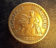 1 franc chambre de commerce 1922