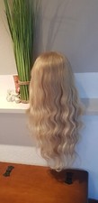 Echthaarperücke Lace+front+wig+human+hair Länge Mind.62 Cm / Exakt Wie Abbildung