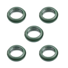 Dichtungsring Lichterkette E14 Sockel grün 5er Set Weihnachten Winter Deko 
