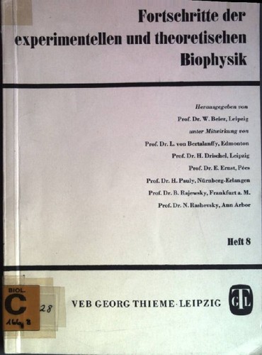 Biophysikalische prinzipien - biophysikalische,