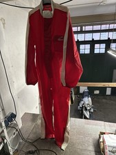 Regenkombi Overall Rot/weiss Größe XXL  Reiß- und Klettverschluss Hain Gericke