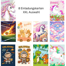 8 Einladungskarten