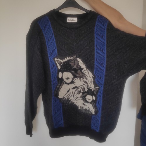 Carlo colucci pullover wolf - carlo,