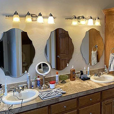 Wandspiegel Oval Spiegel Antik