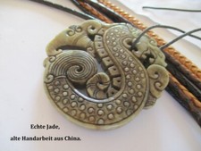 Monster Alt Chinesisch Drache China Dragon Jade Stein Tradition Handwerk Indien