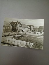 Alte AK Foto DDR Elsterwerda Markt ungel.