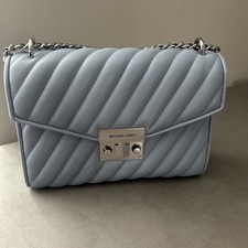 NEU - Michael Kors Tasche Umhängetasche Crossbody XBody Jet Set Blau/Silber