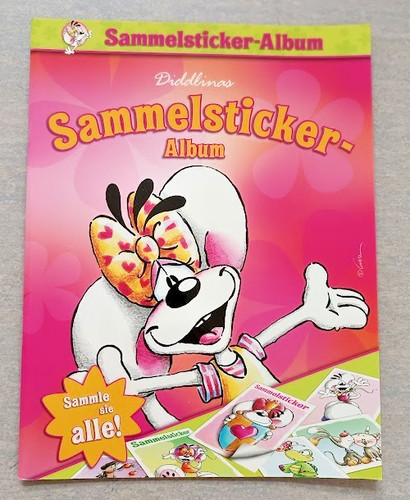 Diddlinas sammelstickeralbum - diddlinas,