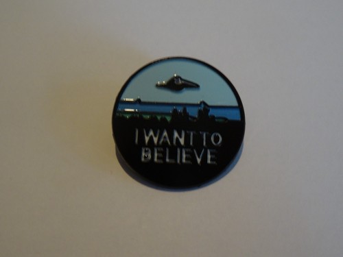 Want believe ufo pin - ,