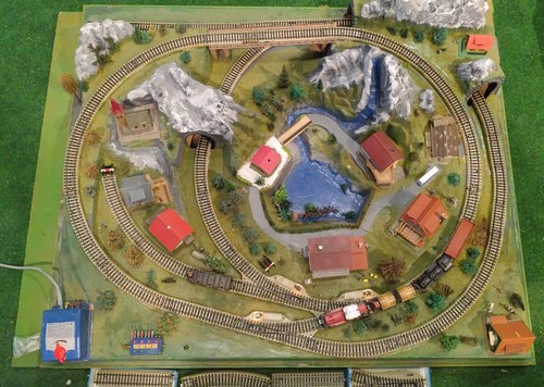 Modeleisenbahn platte loks - ho,