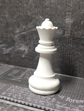 Schachfigur aus Beton - Weiße
