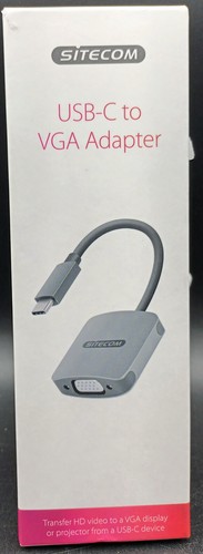 Sitecom usb vga adapter - usb-c,