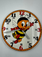 Sumsi Uhr Durchmesser ca 19 cm (Zeiger wurden angemalt)