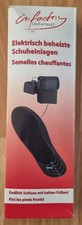 ELEKTRISCH BEHEIZTE SCHUHEINLAGE GR. 38-46 BEHEIZBARE EINLAGEN SCHUHHEIZUNG 