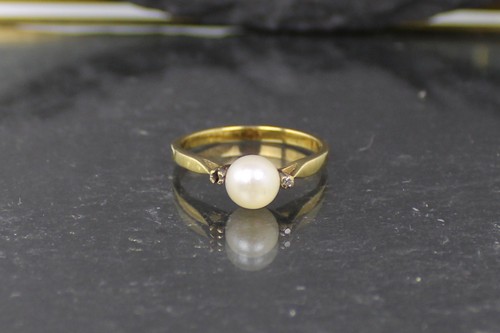 Perlenring goldring mit - goldring,