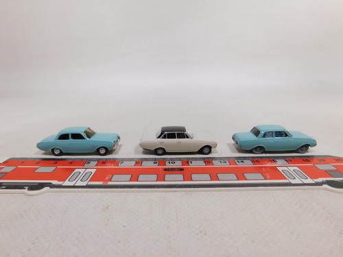Wiking 87 modell pkw - 3x, 1:87