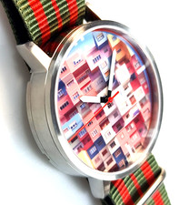 CONCENTRIC-WATCH Automatic Farbenfrohes 41mm Armbanduhren Unikat #191/200