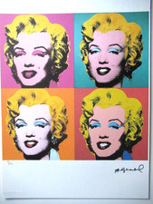 A. WARHOL SCHÖNE LITHOGRAPHIE
