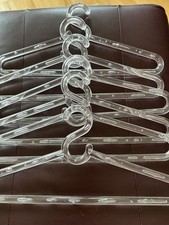  Kleiderbügel Acrylglas Klar