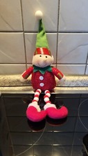 Dekofigur sitzend clown - dekofigur, (1)