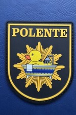 FUN PATCH Entenschutz POLENTE  Wasserschutz Polizei Optik mit Stern